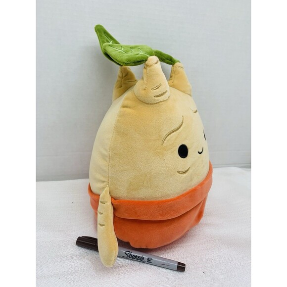 Squishmallows Harry Potter Mandrake 10" Orange Ultra Soft Stuffed Toy Plush NEW - Picture 4 of 10